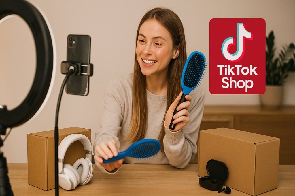 Ganhar dinheiro na internet usando TikTok Shop no Brasil