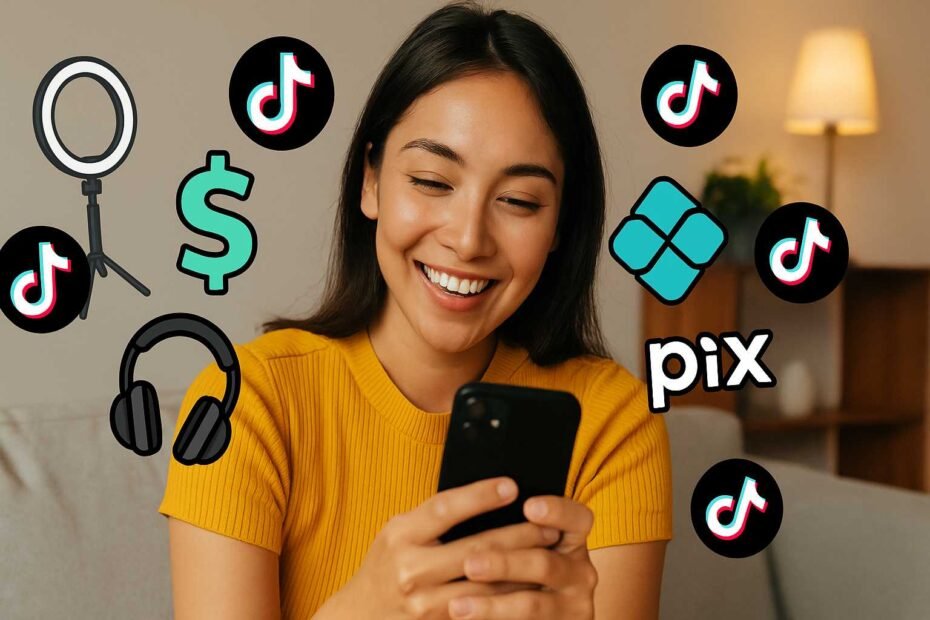 Renda com TikTok Ads Brasil Lucrativo usando apenas o celular
