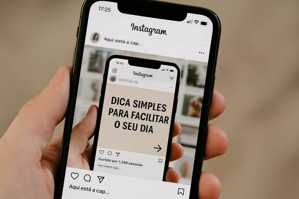 Conquistando seguidor cansado de vendas com carrossel de dica simples no Instagram.